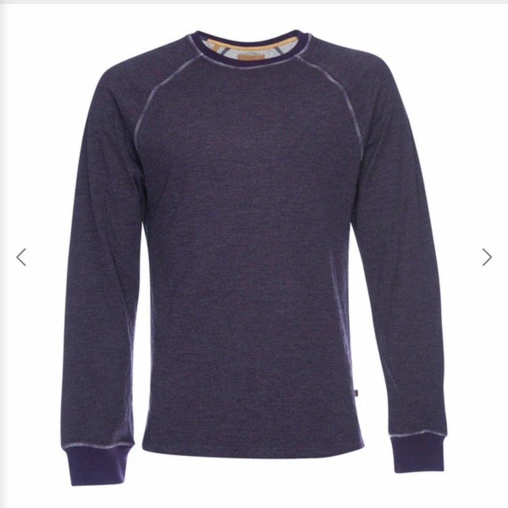 Nifty Genius Jackie Tonal Rainbow Stitched Raglan | Medium | NWT